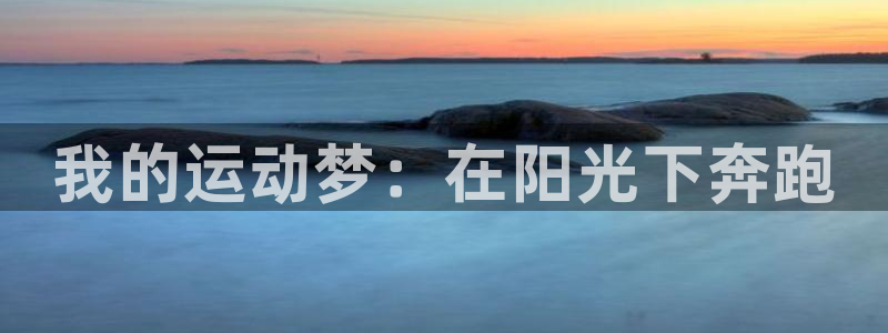 米兰体育官方正版app集团官网首页：我的运动梦：在阳